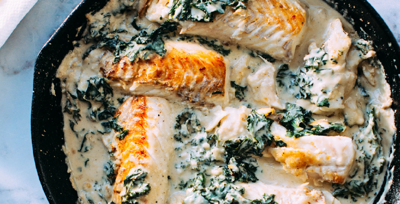 Cheesy Fish Pie with Kale – Check My Body Health Canada